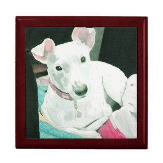 Sully the Jack Russell Terrier Jewelry Box