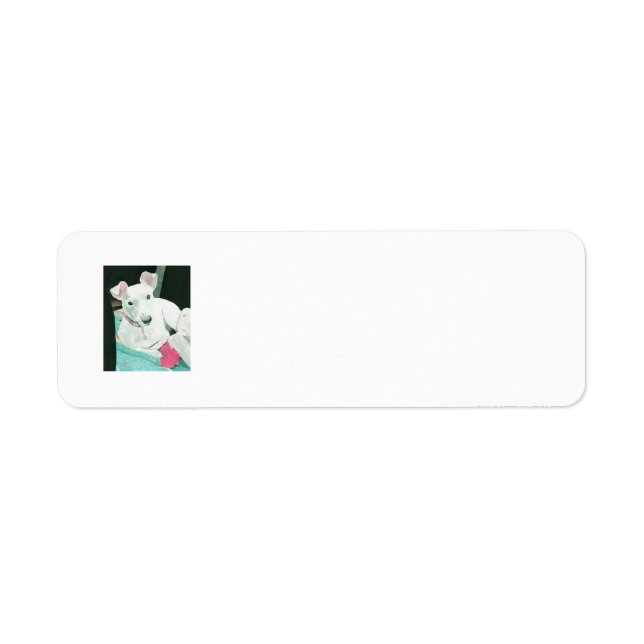 Sully the Jack Russell Terrier Label (Front)