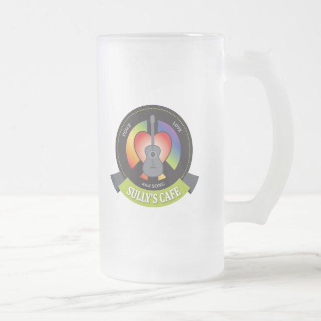 Sully's Cafe Frosted Beer Mug (Right)