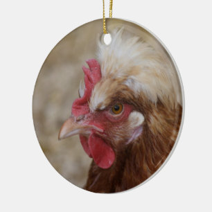 Sulmtaler Hen Ceramic Ornament
