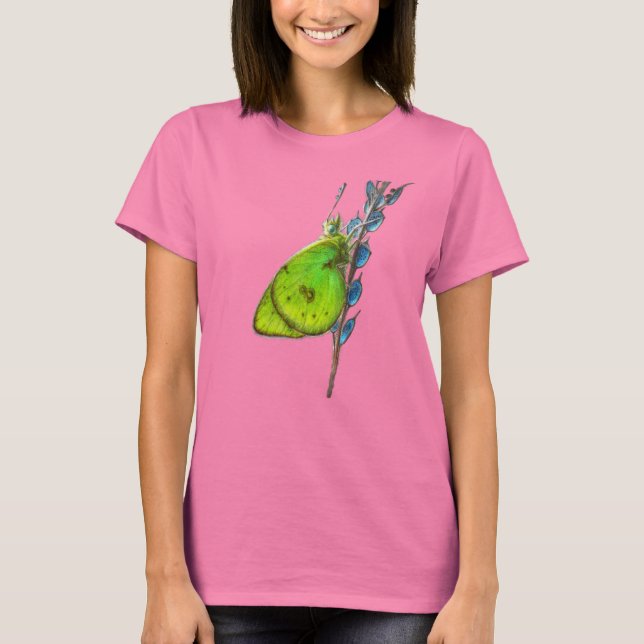 Sulpher Yellow Transparent T-Shirt (Front)