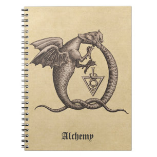 Sulphur and Mercury Dragons Notebook
