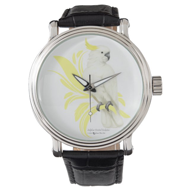 Sulphur Crested Cockatoo Watch (Front)