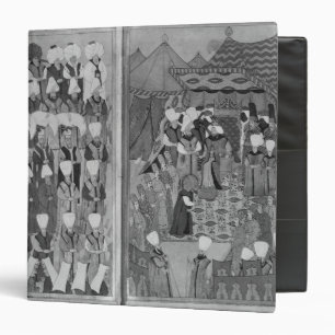 Sultan Ahmed III Distributing Money 3 Ring Binder