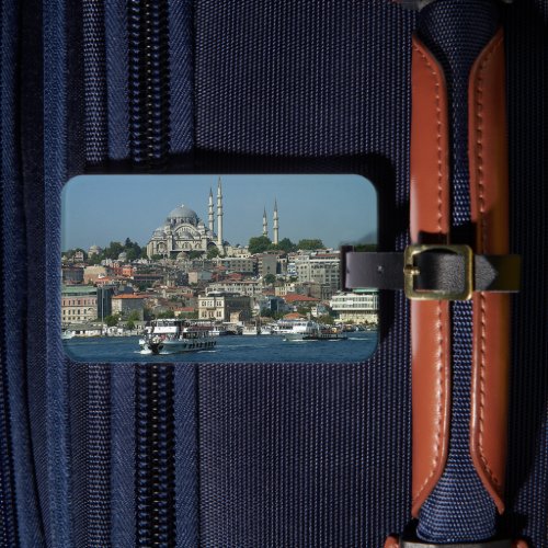  Sultan Ahmed  Istanbul panorama Turkey holiday Luggage Tag