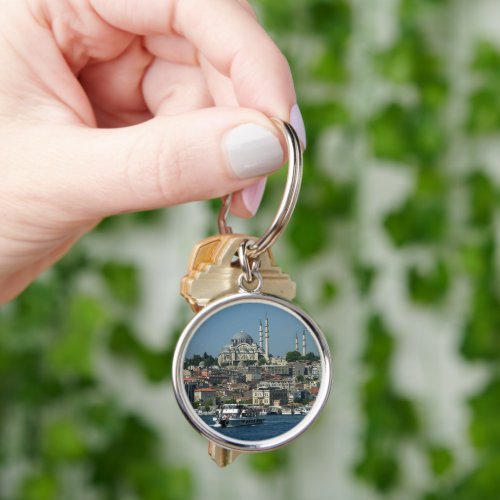  Sultan Ahmed  Istanbul panorama Turkey Keychain