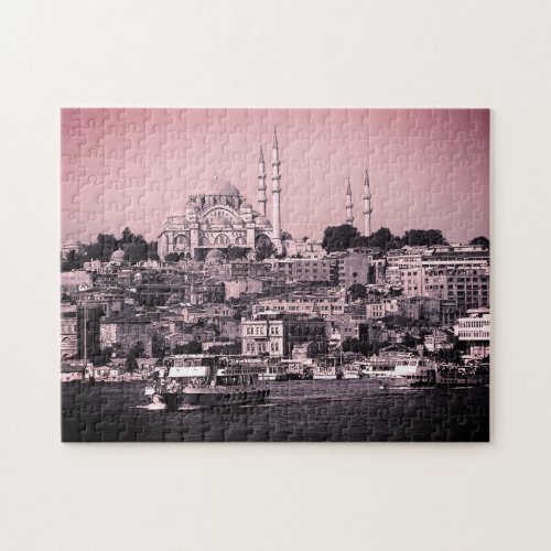 Sultan Ahmed Istanbul Turkey Art Puzzle Mania Jigsaw Puzzle