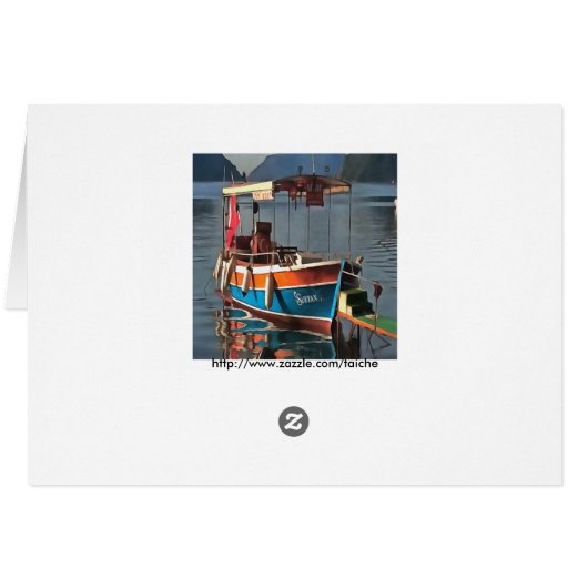 Sultan Taxi Boat Marmaris Nautical Art (Back Horizontal)