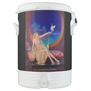 Sultana the Arabian Sultan's Concubine 1925 Beverage Cooler