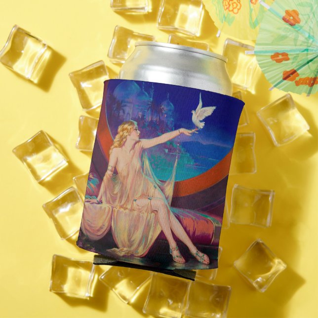 Sultana the Arabian Sultan's Concubine 1925 Can Cooler (In Situ Summer)