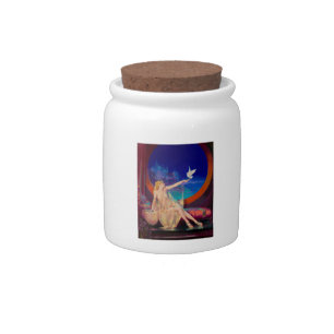 Sultana the Arabian Sultan's Concubine 1925 Candy Jar