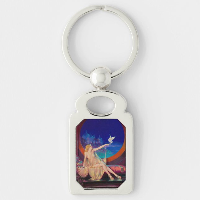 Sultana the Arabian Sultan's Concubine 1925 Keychain (Front)