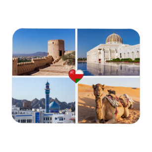 Sultanate of Oman landmarks Magnet