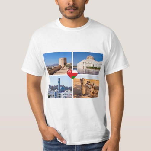 Sultanate of Oman landmarks T_Shirt