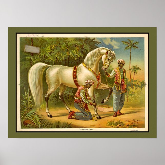 Sultans Steed RARE VINTAGE POSTER Customized (Front)