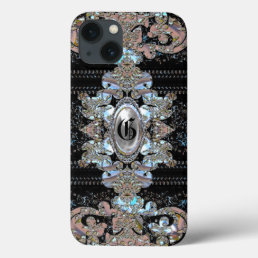 Sultercoy Elegant Monogram iPhone 13 Case