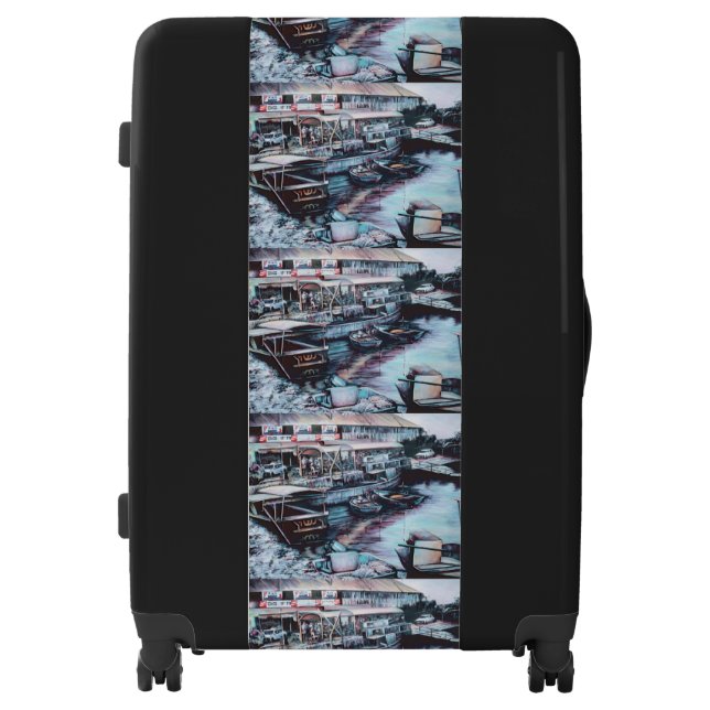 Sultry Prelude yo Dusk, Jafffe, Israel Luggage (Front)