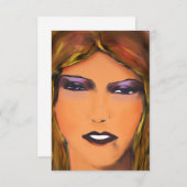 Sultry Woman Sketch (Front/Back)