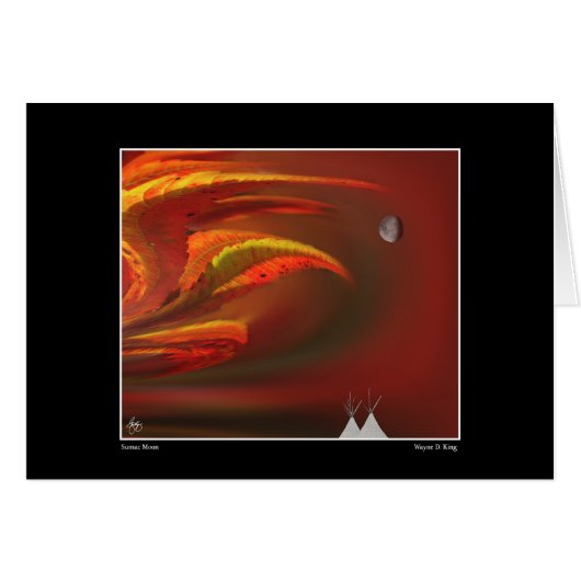 Sumac Moon Card (Front Horizontal)