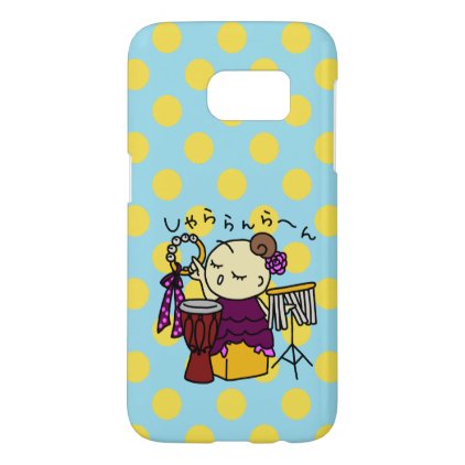 sumahokesu (hard) shiyara child purple samsung galaxy s7 case