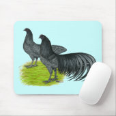 Sumatra:  Blue Pair Mouse Pad (With Mouse)