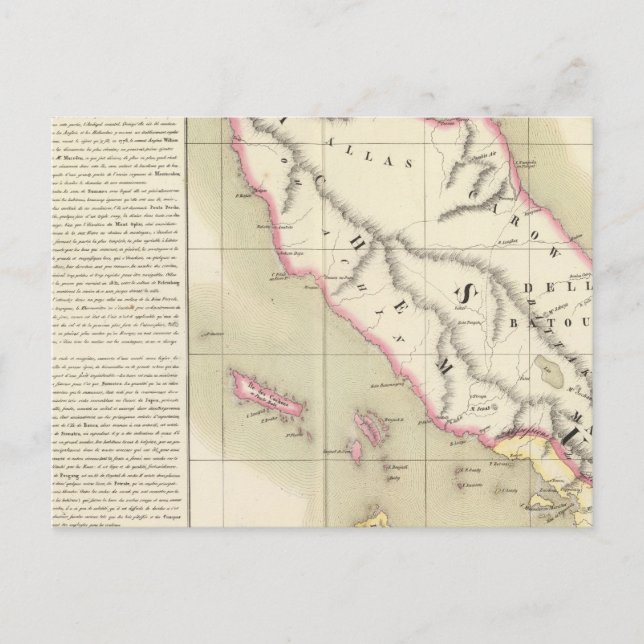 Sumatra Oceania no 11 Postcard (Front)