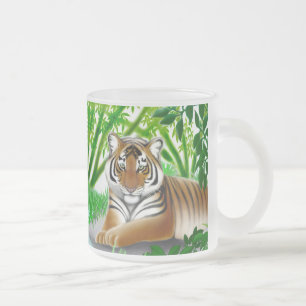 Sumatran Tiger in Bamboo Jungle Mug