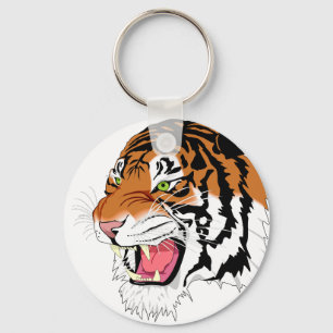 Sumatran tiger keychain
