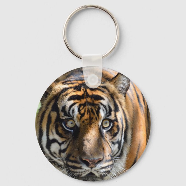 Sumatran Tiger Keychain (Front)