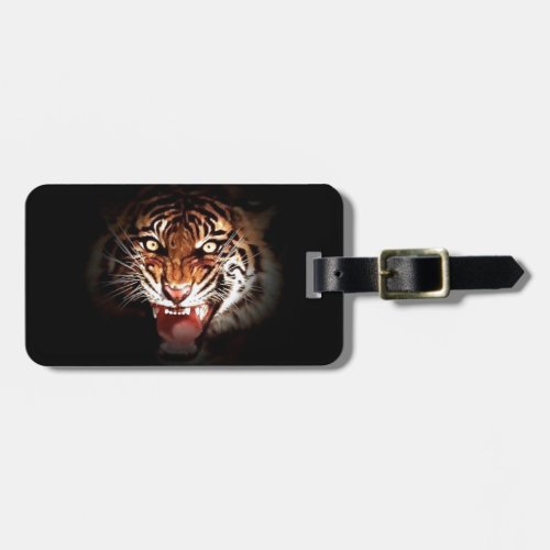 Sumatran Tiger Luggage Tag