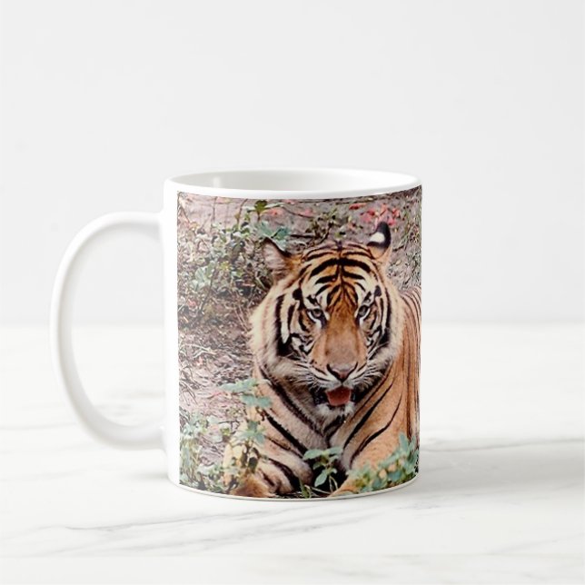 Sumatran Tiger Resting Mug (Left)