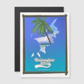 Sumba Island Indonesia travel map (Front/Back)