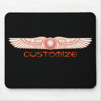 Sumerian Anunnaki Winged Sun Disk Mouse Pad