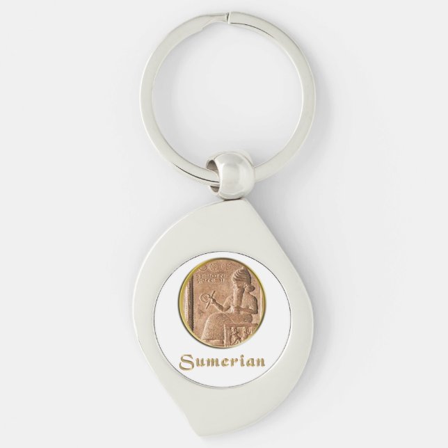 Sumerian Keychain (Front)