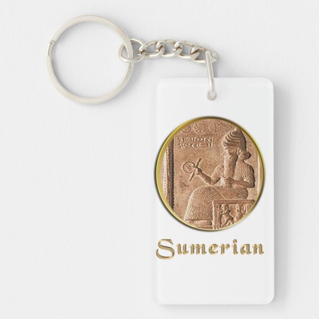 Sumerian Keychain (Front)