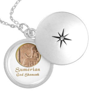 Sumerian Locket Necklace