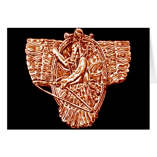 *Sumerian Mythology* Winged Gods Cards (Front Horizontal)
