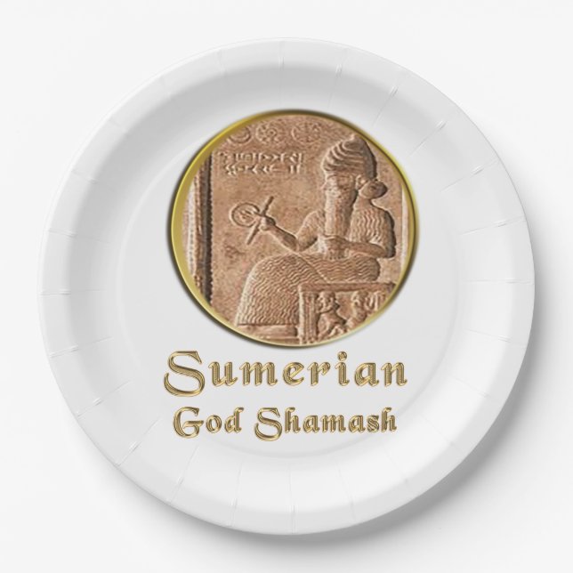 Sumerian Paper Plates (Front)