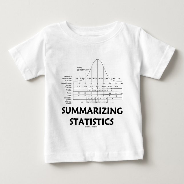 Summarizing Statistics Baby T-Shirt (Front)