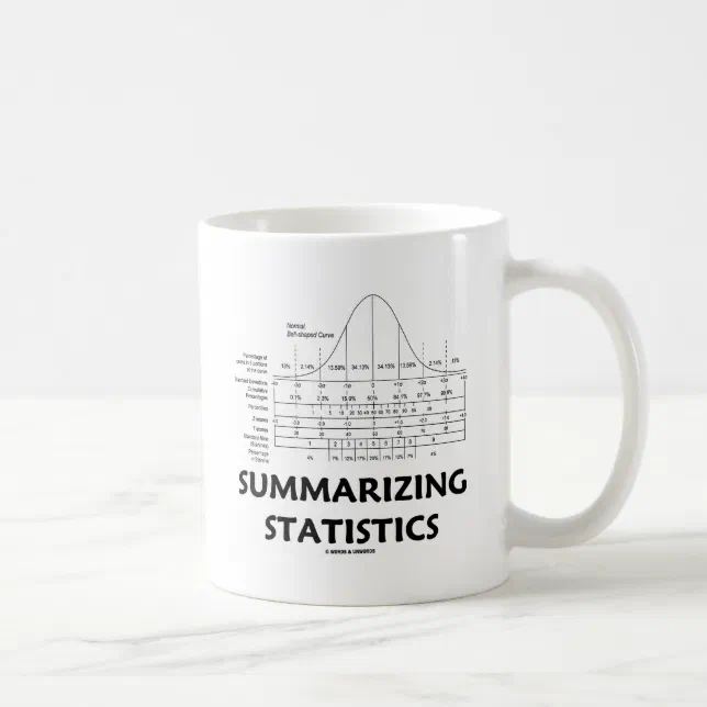 Summarizing Statistics Coffee Mug | Zazzle