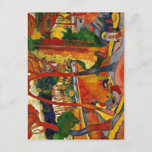 Summary Description The Turning Road, L?Estaque, 1 Postcard