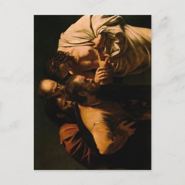 Summary Espa?ol: La incredulidad de Santo Tom?s Th Postcard (Front)