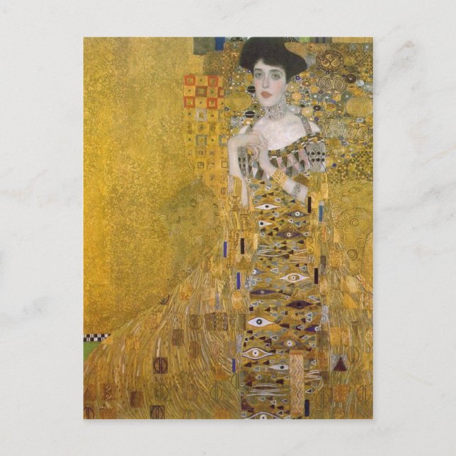 Summary Gustav Klimt Catal?: Retrat de l'Adele Blo Postcard (Front)