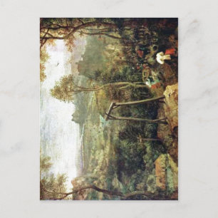 Summary Pieter Bruegel the Elder: The Magpie on th Postcard