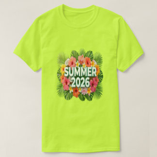 Summer 2026 Tropical Paradise Beach Vibe T-Shirt