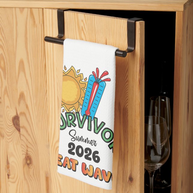 Summer 26 Heat Wave Kitchen Towel (Thirds Fold)