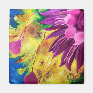 Summer Abstract by Clare Mears Art magnet
