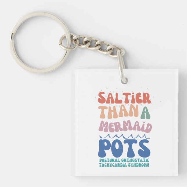 Summer  Acrylic Keychain (Front)