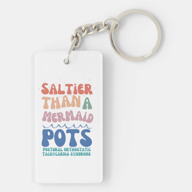 Summer Acrylic Keychain (Back)