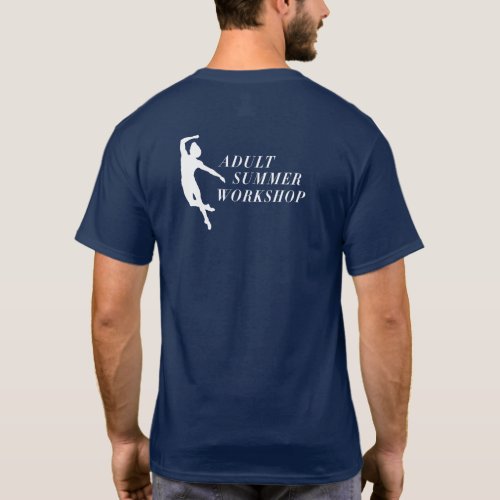 Summer Adult Ballet Workshop T_Shirt _ Dark